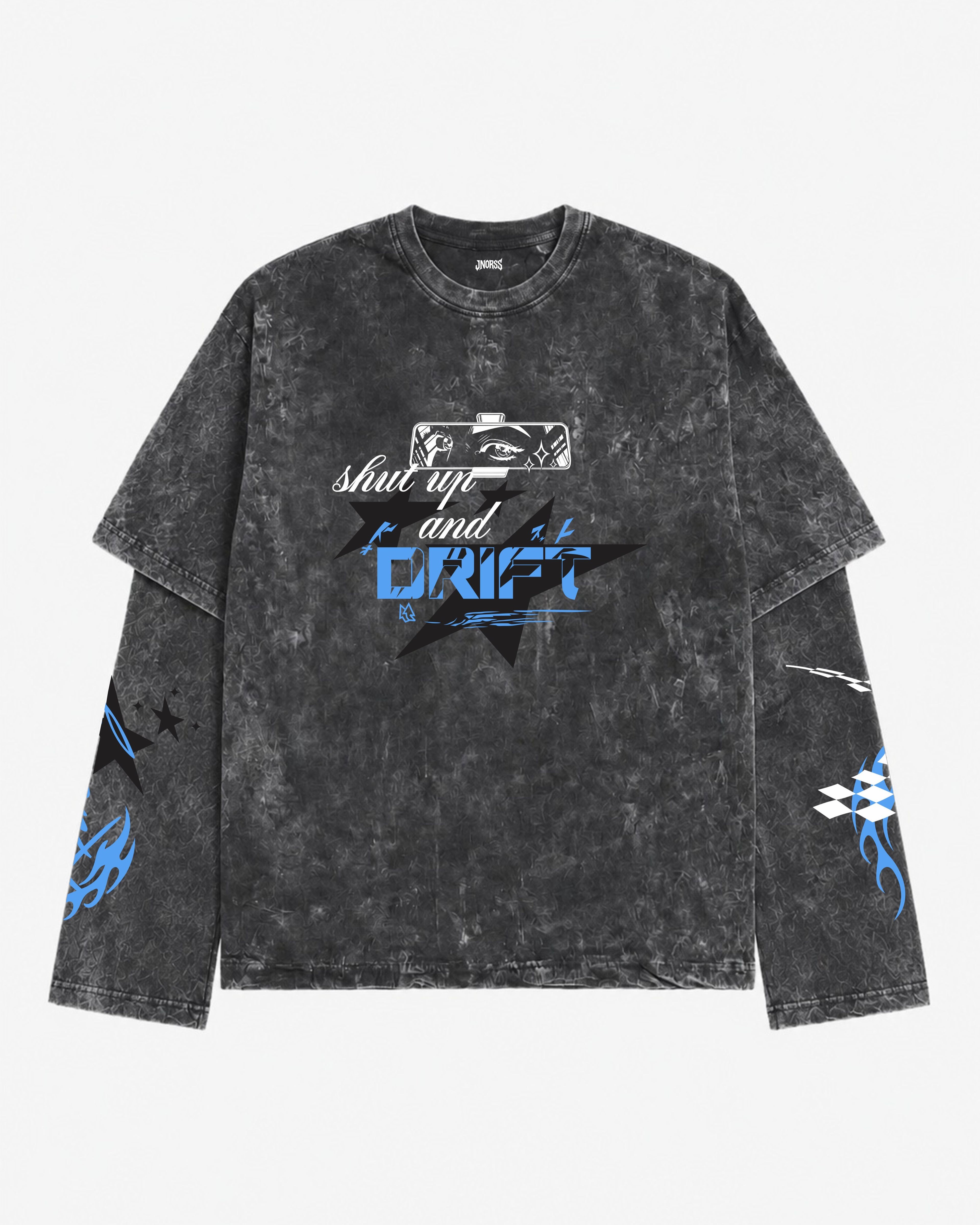 Tokyo Drift Racing Oversized Layered Tee