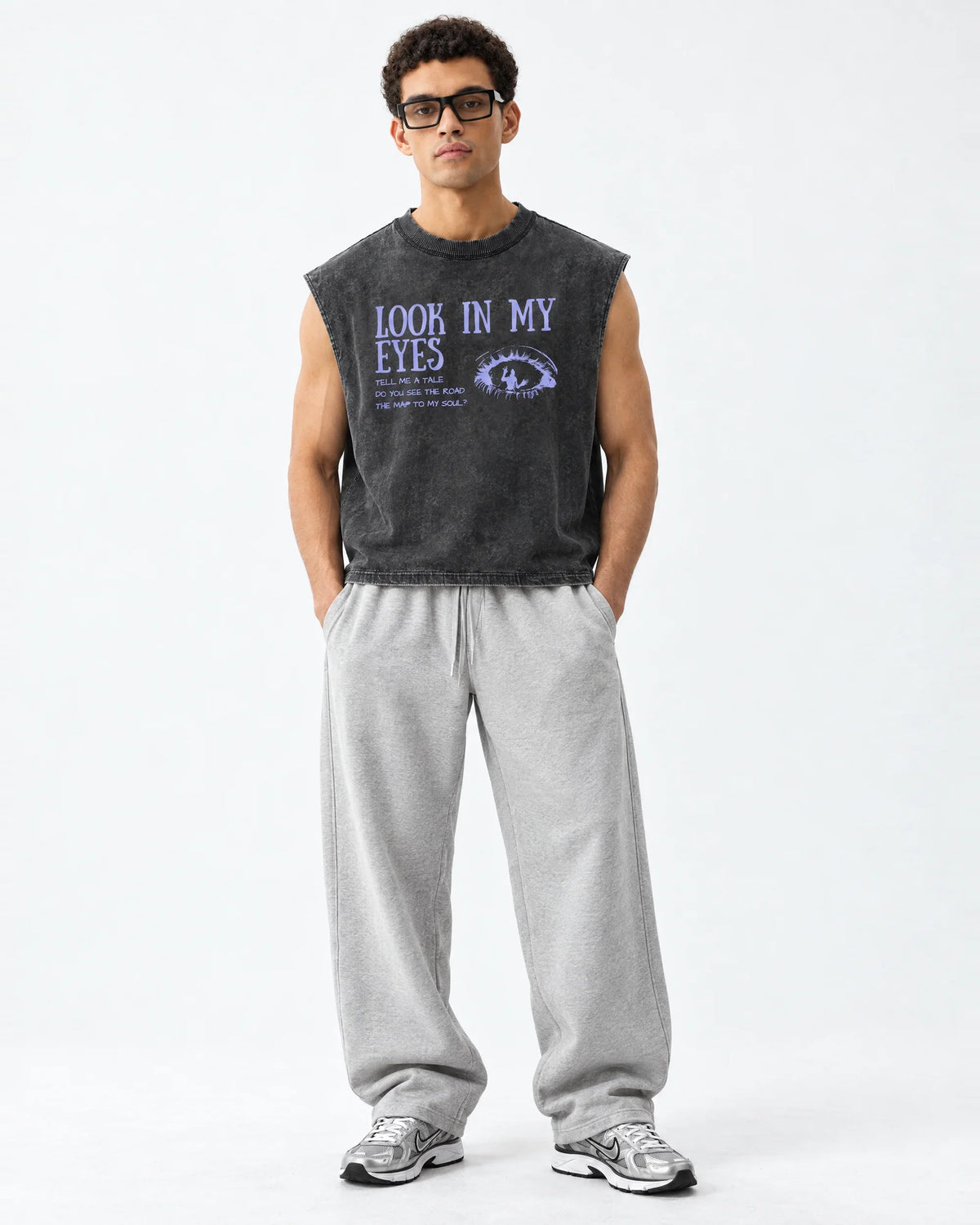 Travis Scott Cactus Vision Vest – full body view on model