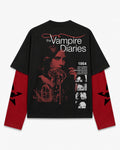 Vampire Diaries Oversized Layered Tee